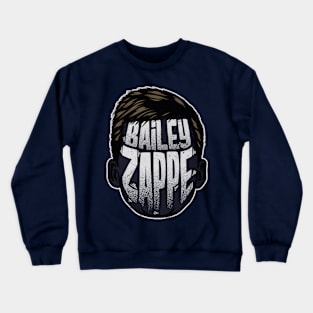 Bailey Zappe New England Player Silhouette Crewneck Sweatshirt